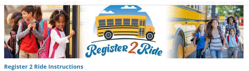  Register 2 ride school bus